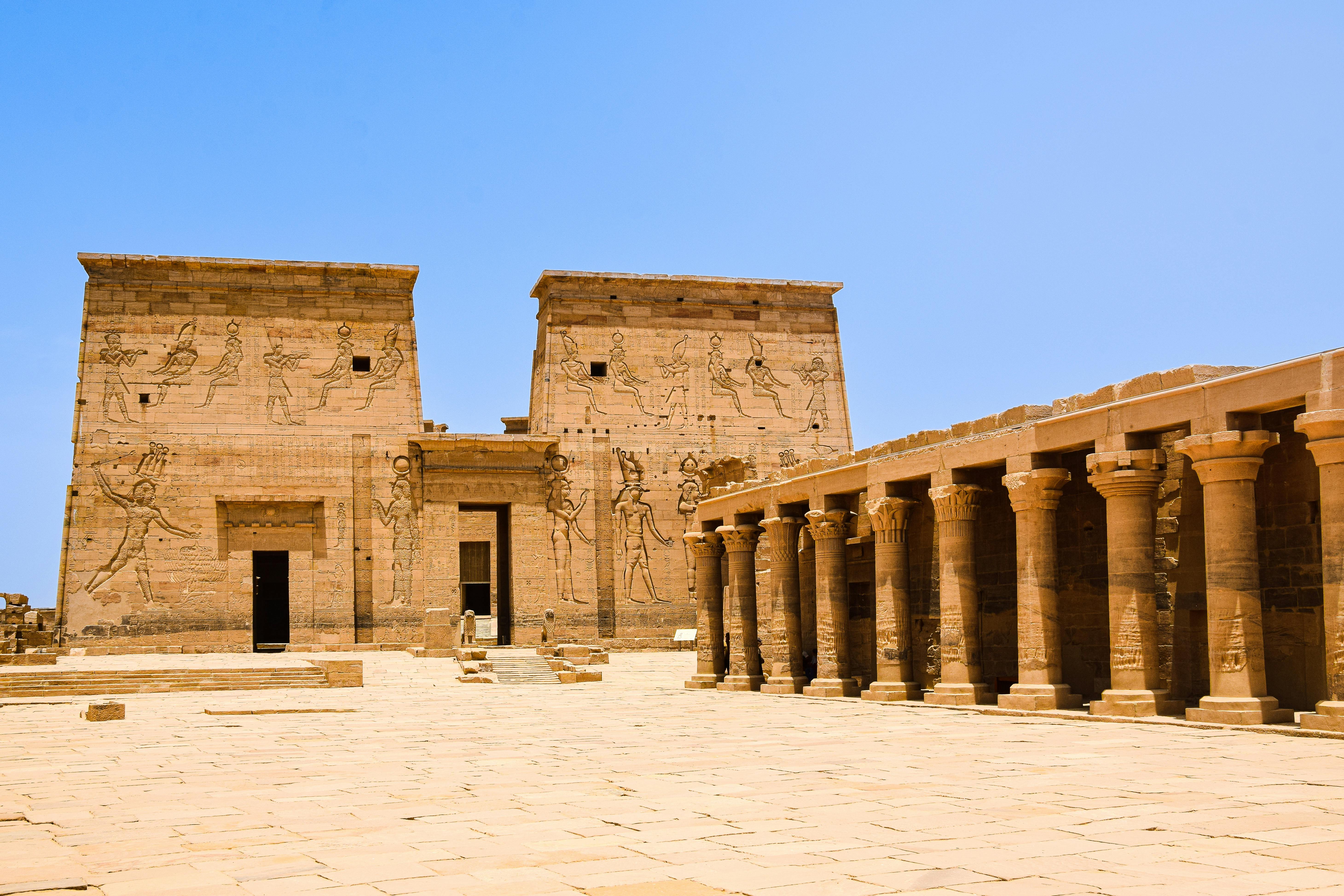 Elegant dahabieh on the Nile