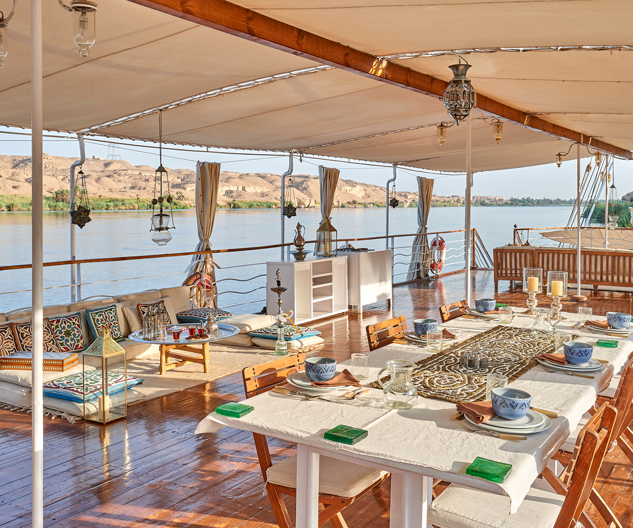Fresh ingredients for onboard cuisine